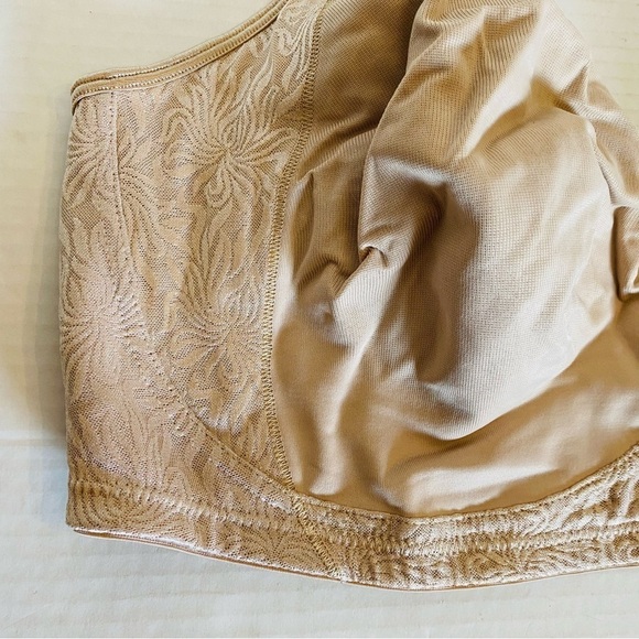 46D Wire Free Bra Playtex NUDE 18 Hour Seamless Side/Back Smoothing - Picture 2 of 14